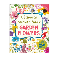 Ultimate Sticker Book Garden Flowers