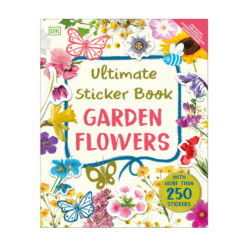  Ultimate Sticker Book Garden Flowers 