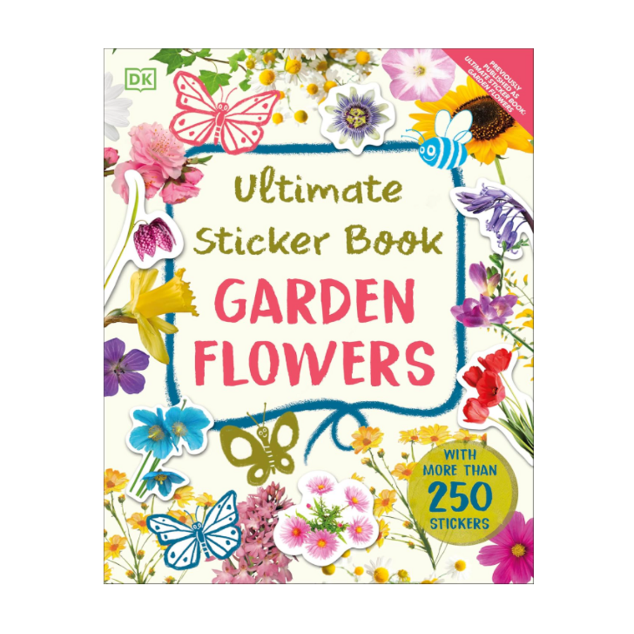 Ultimate Sticker Book Garden Flowers