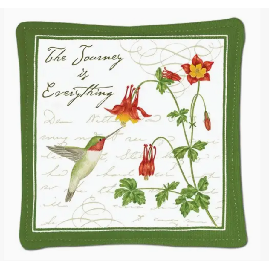 Spiced Mug Mat Hummingbird The Journey is Everything