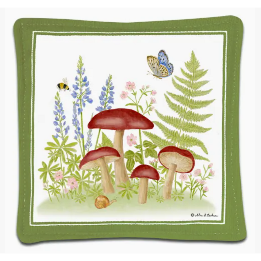 Spiced Mug Mat Mushrooms