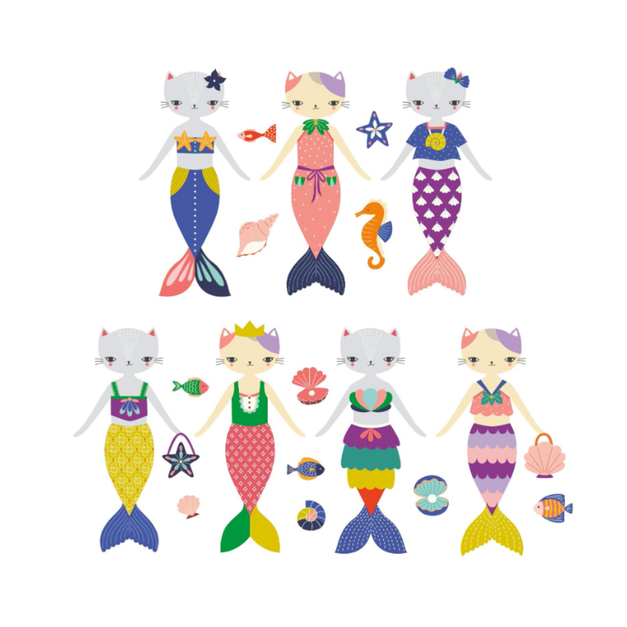 Purrmaid Magnetic Dress-Up
