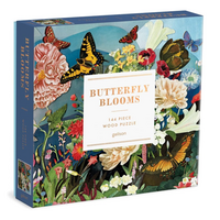 Butterfly Blooms Wood Puzzle 144 PC