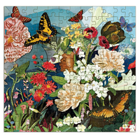 Butterfly Blooms Wood Puzzle 144 PC