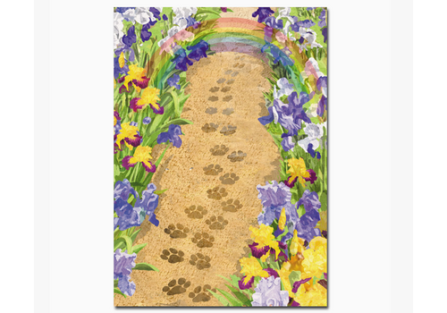  Allport Editions Path to the Rainbow Bridge Card 