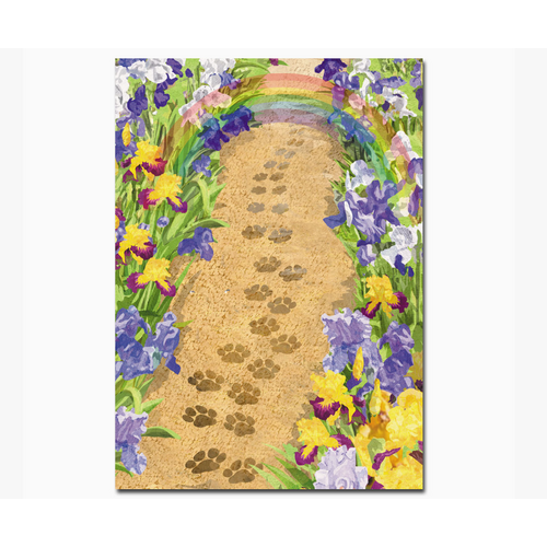  Allport Editions Path to the Rainbow Bridge Card 