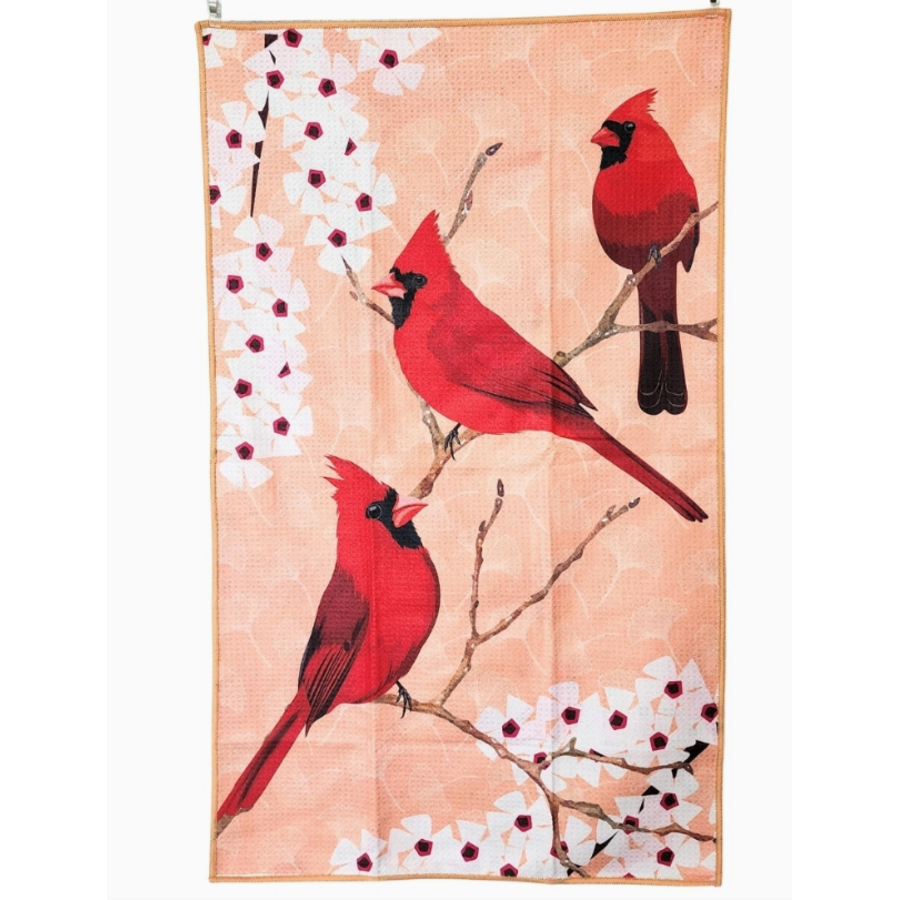 Cardinal Double Sided Tea Towel