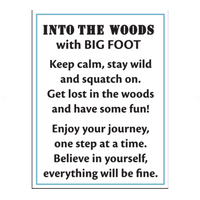 Into the Woods Bigfoot Charm