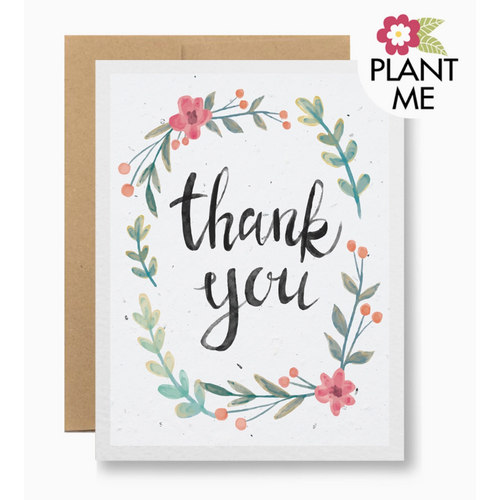  Seedy Cards Plantable Seed Card Thank You 