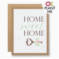 Plantable Seed Card Home Sweet Home