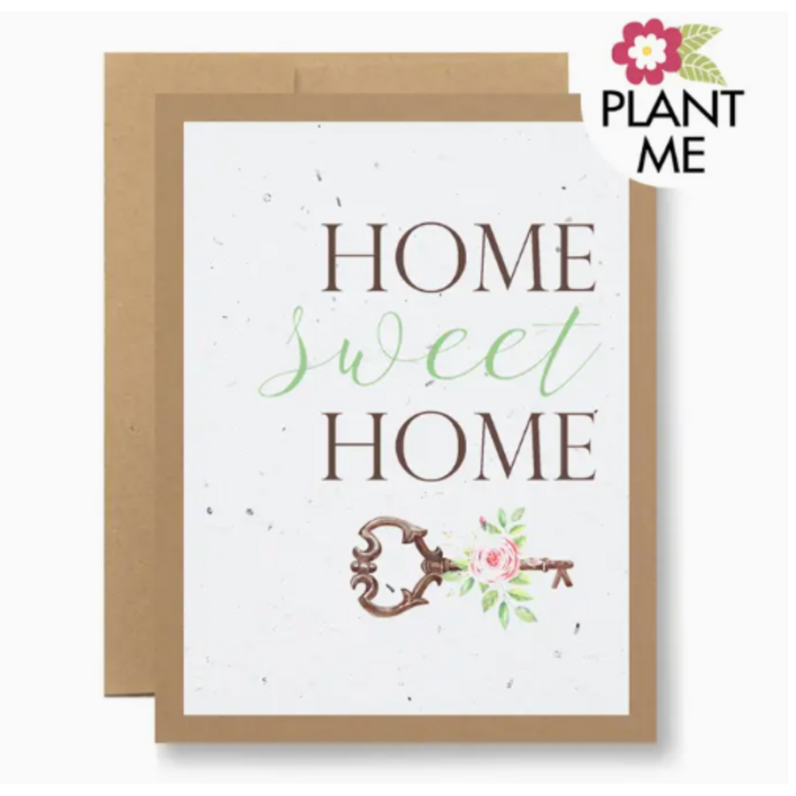 Plantable Seed Card Home Sweet Home