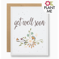 Plantable Seed Card Get Well Soon