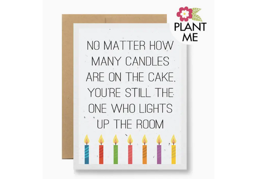  Seedy Cards Plantable Seed Card Candles on the Cake 