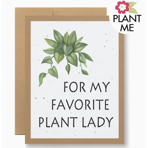  Seedy Cards Plantable Seed Card Favorite Plant Lady 
