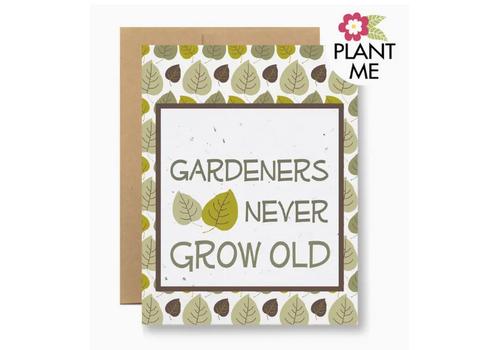 Seedy Cards Plantable Seed Card Gardeners Never Grow Old 