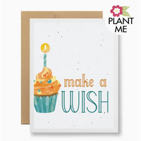 Plantable Seed Card Make a Wish