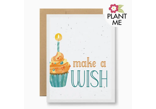  Seedy Cards Plantable Seed Card Make a Wish 
