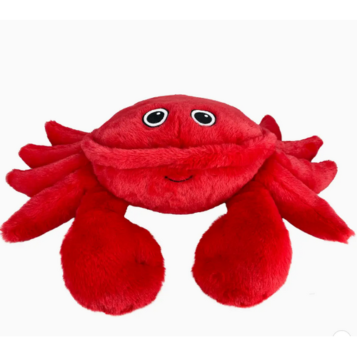  Pet Palette Distribution Jumbo Crab Plush Dog Toy 24" 