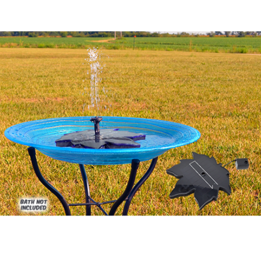 Floating Leaf Solar Bubbler
