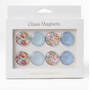 Elyse Breanne Design Set of 8 Boxed Glass Magnets