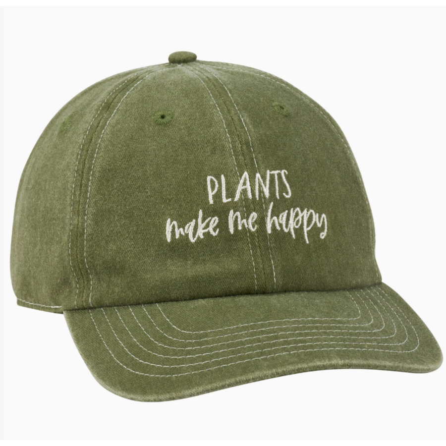 Plants Make Me Happy Baseball Cap