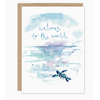 Biely & Shoaf Turtle Welcome to the World Baby Card