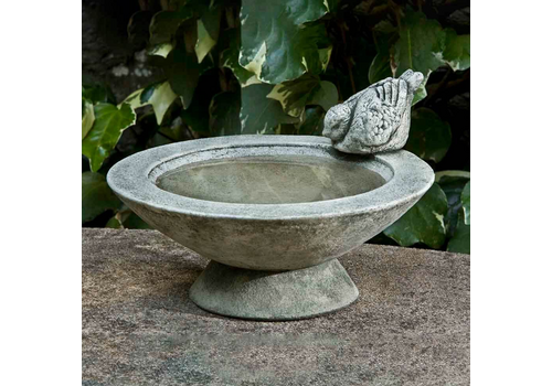  Campania International Songbird's Rest Birdbath 