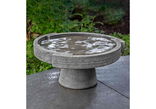  Campania International Concept Birdbath Low 