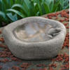 Campania International Woodland Birdbath Frog