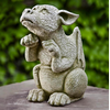 Campania International Dragon Cast Stone Statue