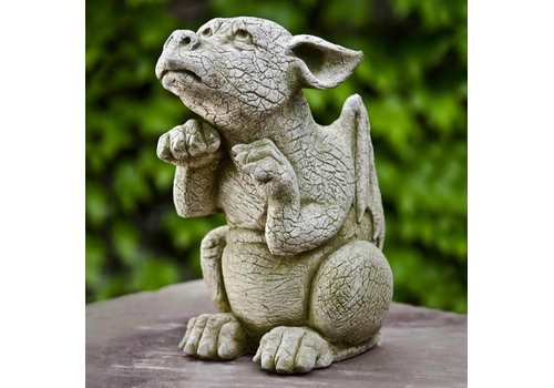  Campania International Dragon Cast Stone Statue 