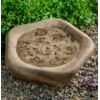 Campania International Woodland Leaves Birdbath Large