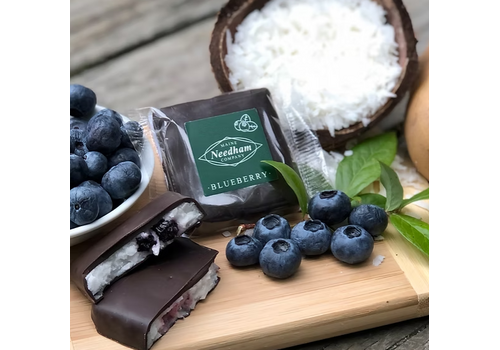  Maine Needham Company Gift Box of 6 Blueberry Needhams 