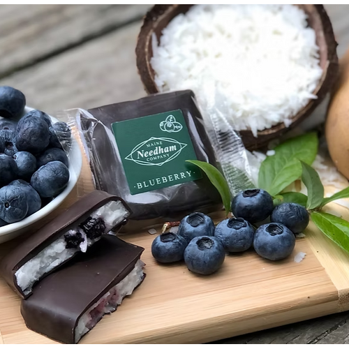  Maine Needham Company Gift Box of 6 Blueberry Needhams 