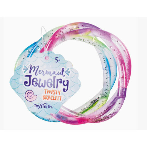  Toysmith Mermaid Twisty Bracelets 2 Piece Set 