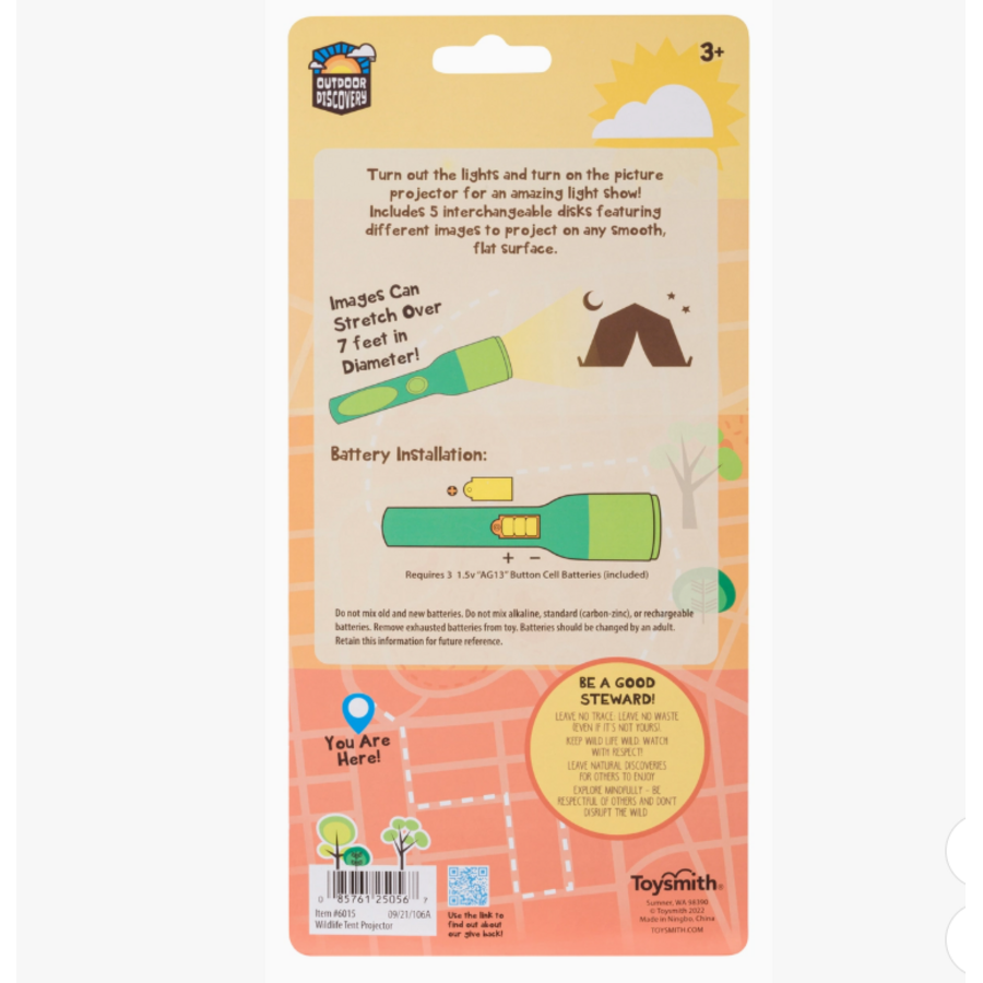 Outdoor Discovery Wildlife Tent Projector