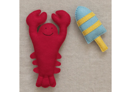  Mimihali Kids' Lobster & Buoy Felt Sewing Kit 