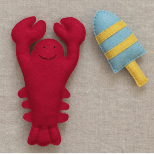  Mimihali Kids' Lobster & Buoy Felt Sewing Kit 