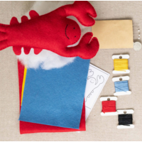 Kids' Lobster & Buoy Felt Sewing Kit