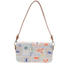Joy Accessories Coastal Charm Canvas Mini Flap Crossbody