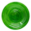 Hunter Green Glass Bird Bath