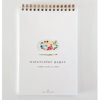Spiral Watercolor Paper Pad 5x7