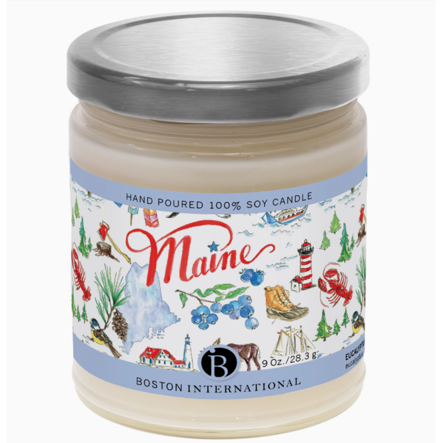 Maine State Collection Soy Candle 9 oz.