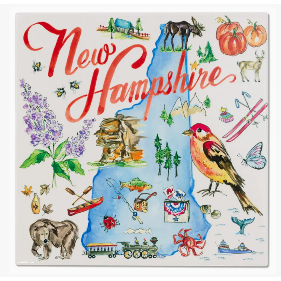 NH State Collection 8" Ceramic Trivet
