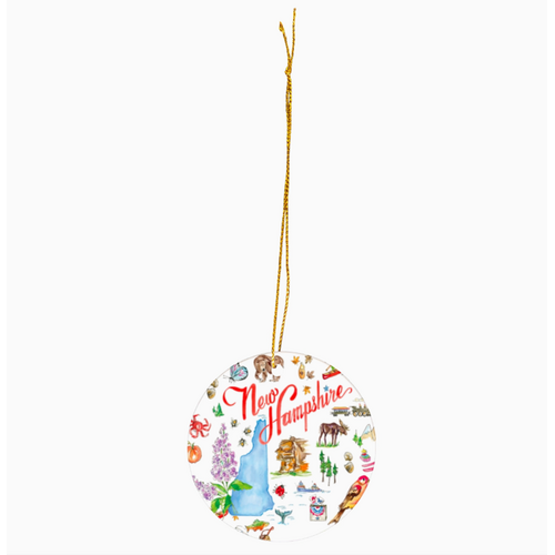  Boston International NH State Collection Ceramic Ornament 