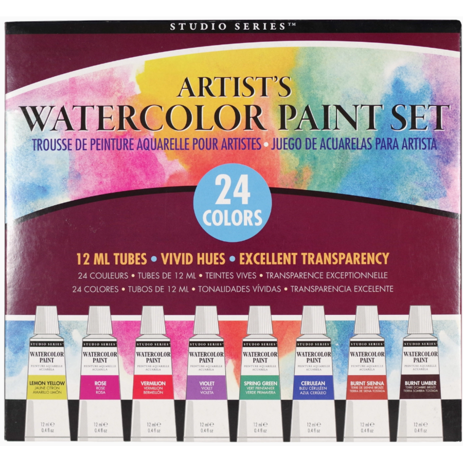 Studio Series Artist's Watercolor Paint Set