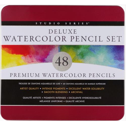  Peter Pauper Press Studio Series Watercolor Pencil Set 
