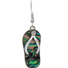 Rain Jewelry Collection Abalone Shell Flipflop Earrings