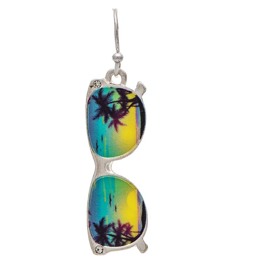 Tropical Sunrise Sunglasses Earrings