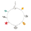 Rain Jewelry Collection Beachy Charms Chain Anklet
